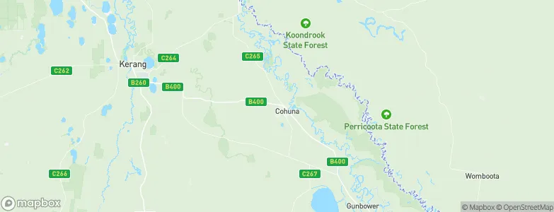 Cohuna, Australia Map