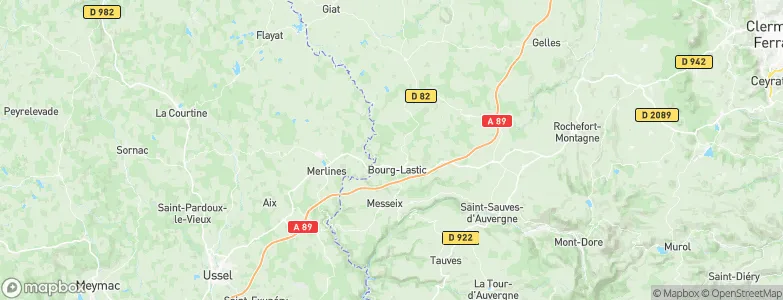 Coignet, France Map
