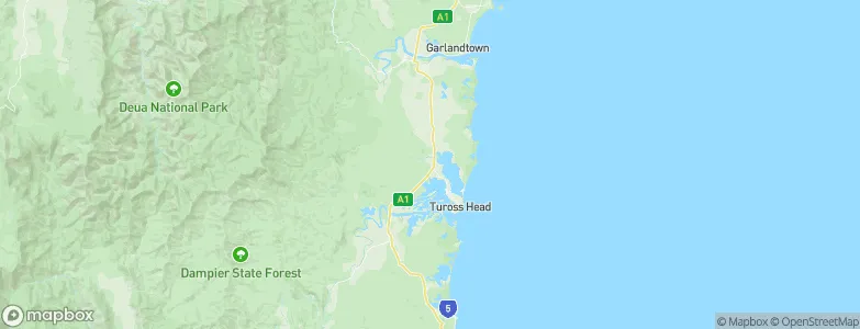 Coila, Australia Map