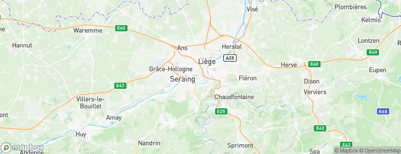 Cointe, Belgium Map