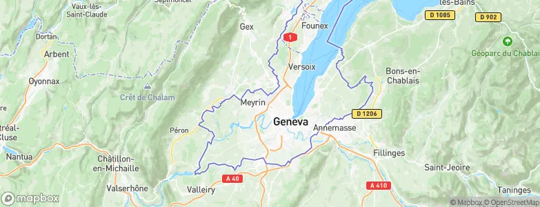 Cointrin, Switzerland Map