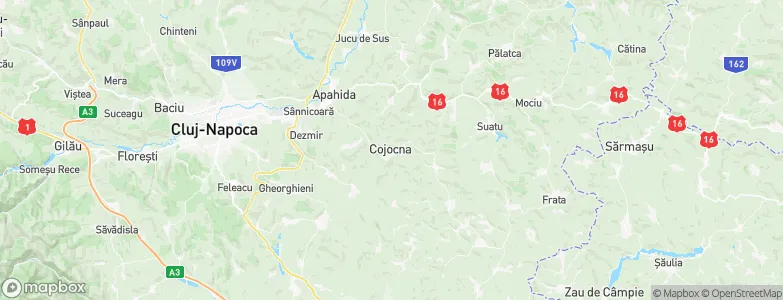 Cojocna, Romania Map