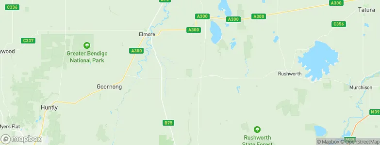 Colbinabbin West, Australia Map