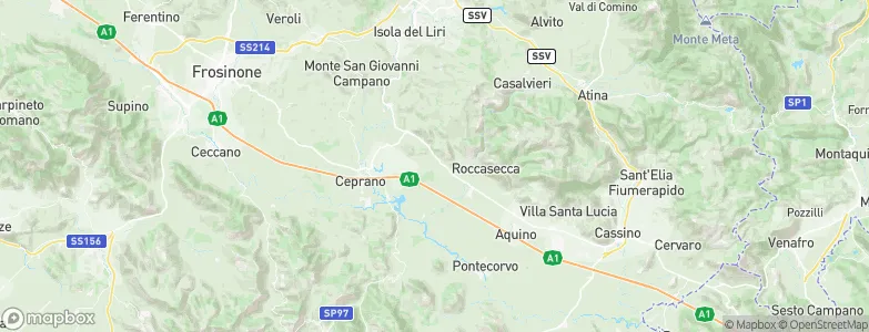 Coldragone, Italy Map
