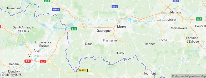 Colfontaine, Belgium Map