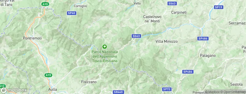 Collagna, Italy Map