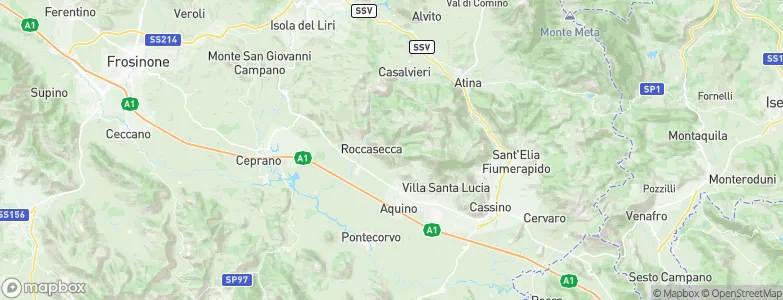 Colle San Magno, Italy Map