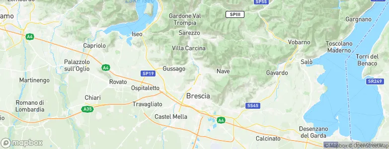 Collebeato, Italy Map