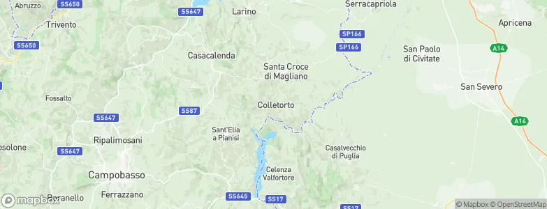 Colletorto, Italy Map