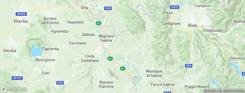 Collevecchio, Italy Map