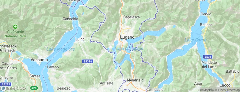 Collina d'Oro, Switzerland Map