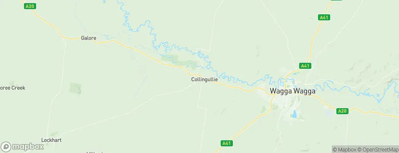 Collingullie, Australia Map