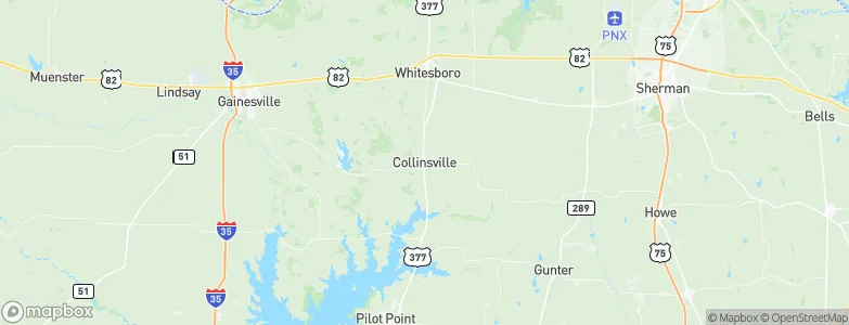 Collinsville, United States Map