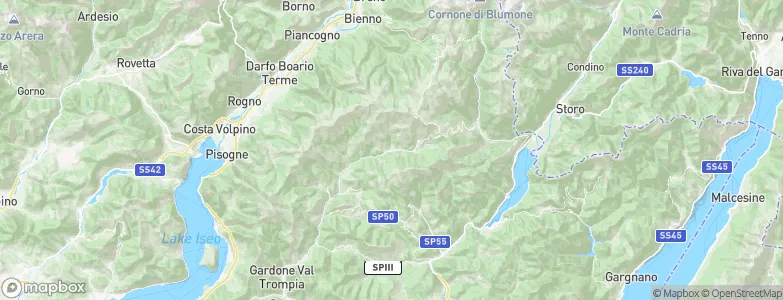 Collio, Italy Map