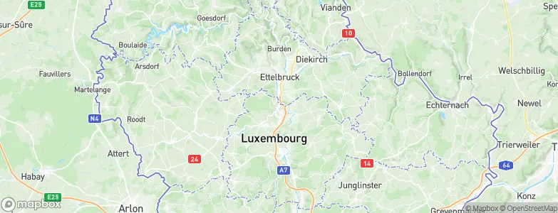 Colmar, Luxembourg Map