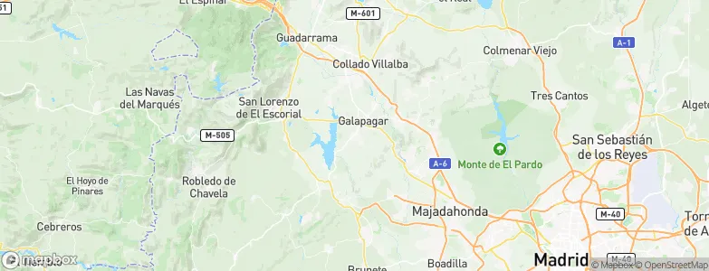 Colmenarejo, Spain Map