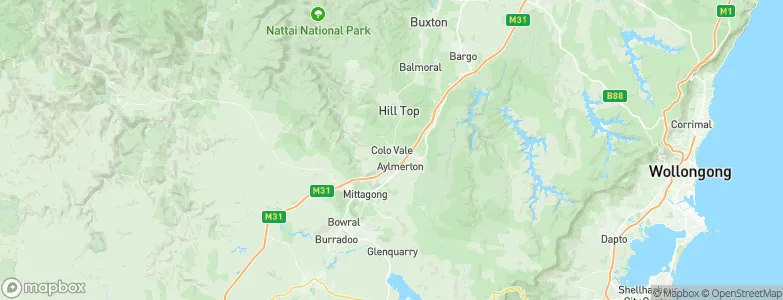Colo Vale, Australia Map