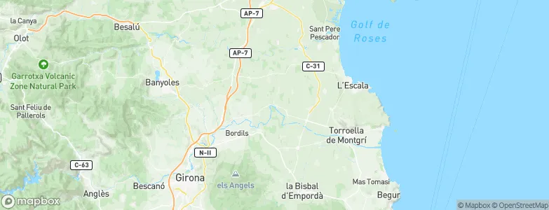 Colomers, Spain Map