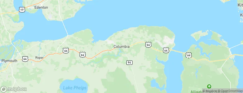 Columbia, United States Map