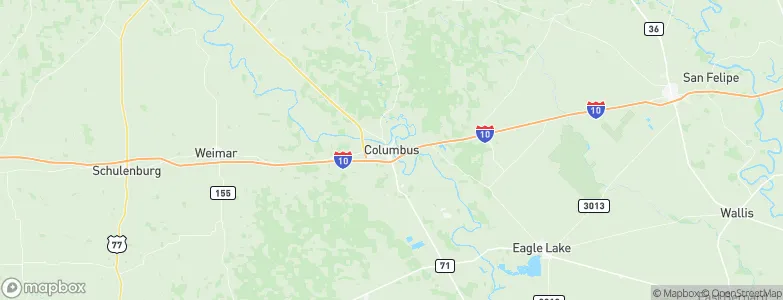 Columbus, United States Map