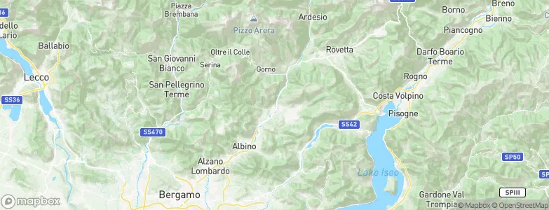 Colzate, Italy Map