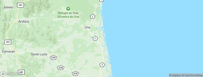 Comandatuba, Brazil Map
