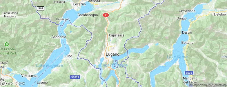 Comano, Switzerland Map