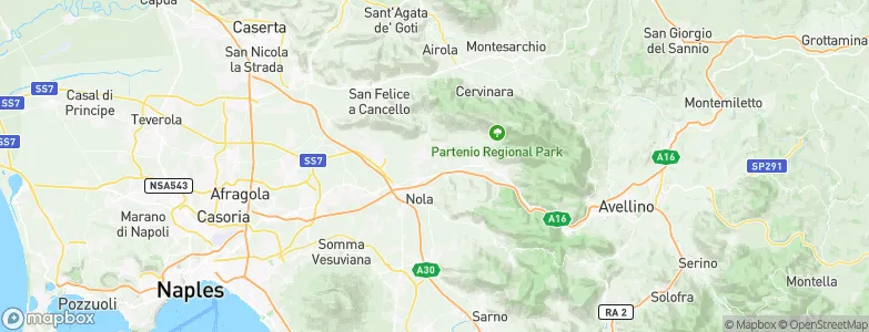 Comiziano, Italy Map