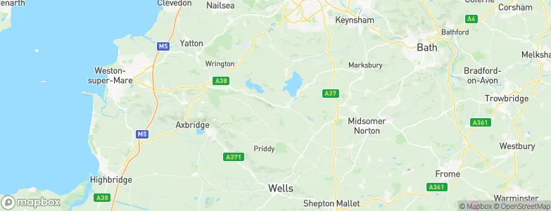 Compton Martin, United Kingdom Map