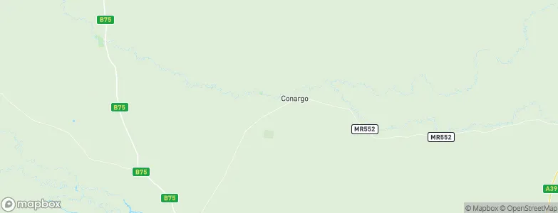 Conargo, Australia Map