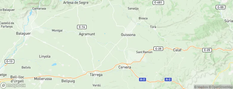 Concabella, Spain Map