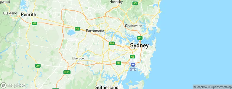 Concord, Australia Map