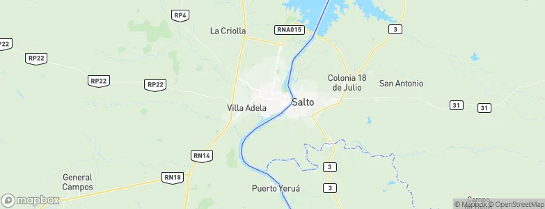 Concordia, Argentina Map