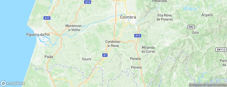Condeixa-a-Nova, Portugal Map