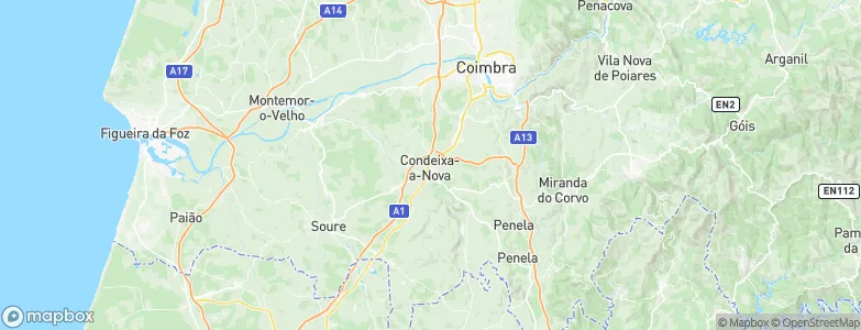 Condeixa-A-Nova, Portugal Map
