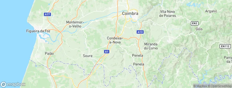 Condeixa-a-Velha, Portugal Map