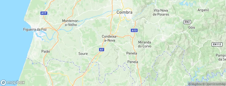 Condeixa-A-Velha, Portugal Map