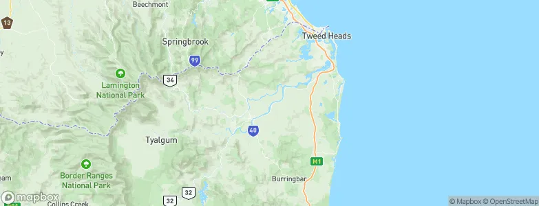 Condong, Australia Map