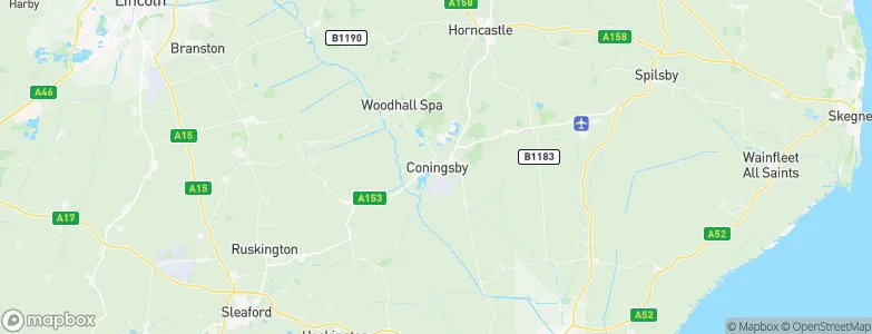 Coningsby, United Kingdom Map