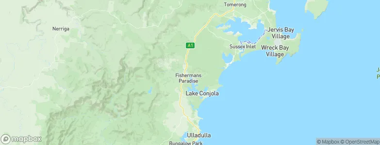 Conjola, Australia Map