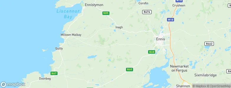 Connolly, Ireland Map