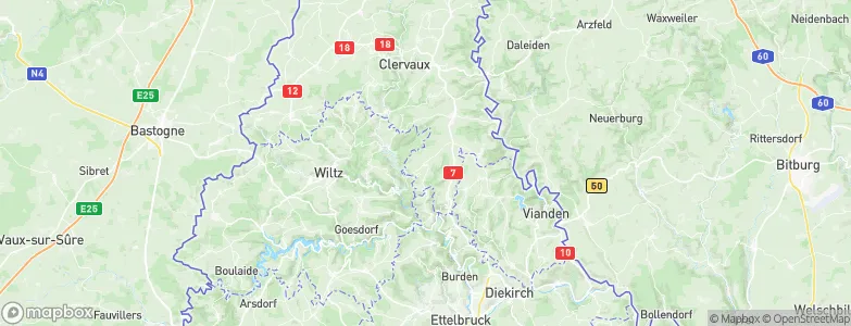 Consthum, Luxembourg Map