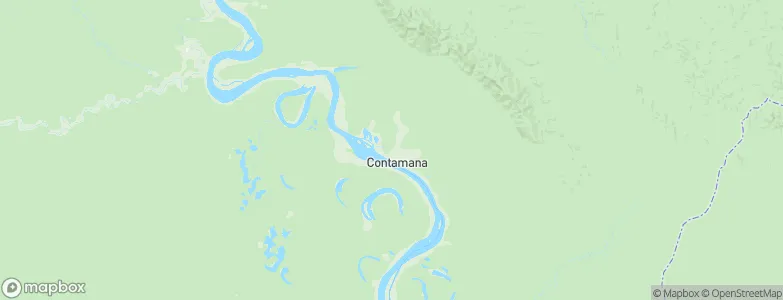 Contamana, Peru Map