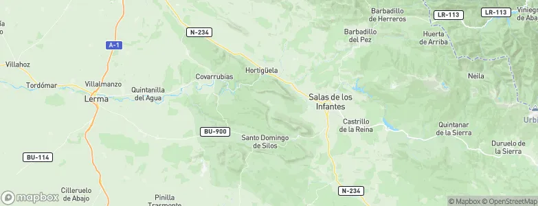 Contreras, Spain Map