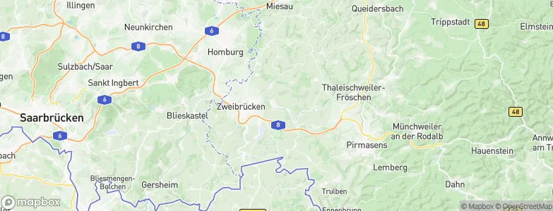 Contwig, Germany Map