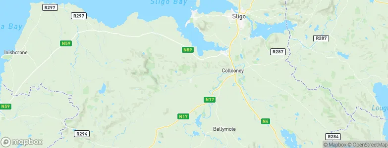 Coolaney, Ireland Map