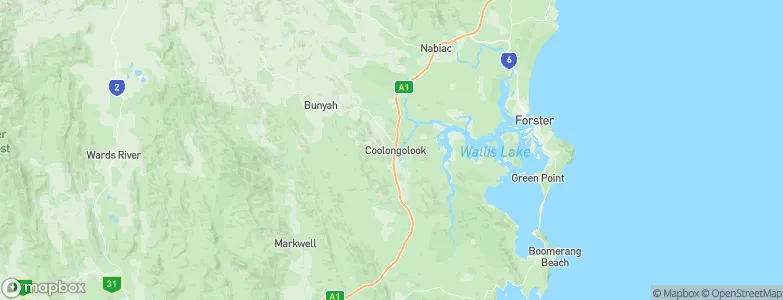 Coolongolook, Australia Map