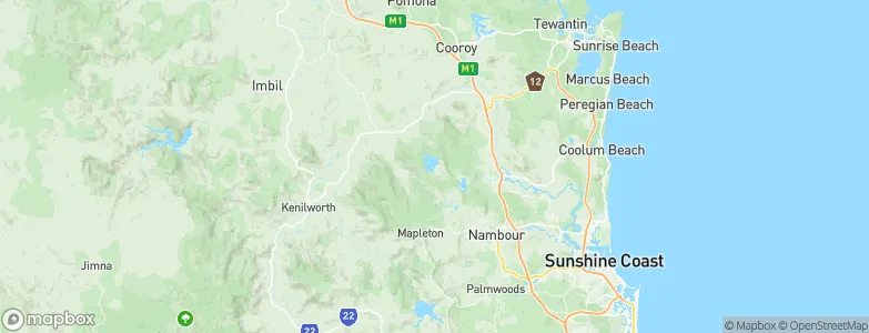Cooloolabin, Australia Map