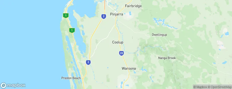 Coolup, Australia Map