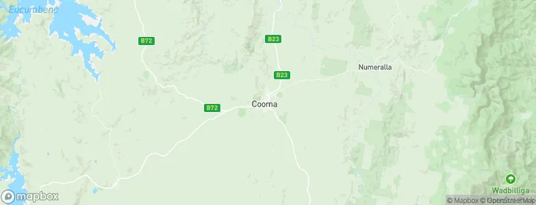 Cooma, Australia Map